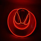 Cowboy Hat | Integrated LED Brim & Battery-Powered | Adult Size
