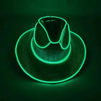 Cowboy Hat | Integrated LED Brim & Battery-Powered | Adult Size