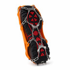 Crampons | TPR Rubber & Stainless Steel Spikes | Fits Shoe Sizes 35-44