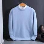 Crew Neck Sweater | Cashmere-Like Soft & Lightweight Warmth | Men's