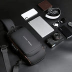 Crossbody Bag | Anti-Theft Patent Leather & USB Port
