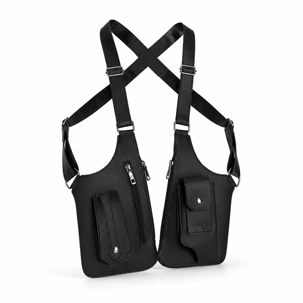 Crossbody Bag | Lightweight Water-Repellent | Hidden Zippers & Magnetic Closure