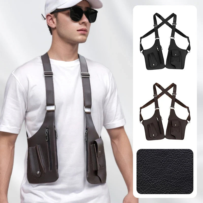 Crossbody Bag | Lightweight Water-Repellent | Hidden Zippers & Magnetic Closure