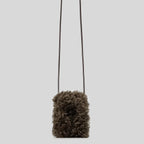Crossbody Bag | Plush Faux Fur & Adjustable Strap