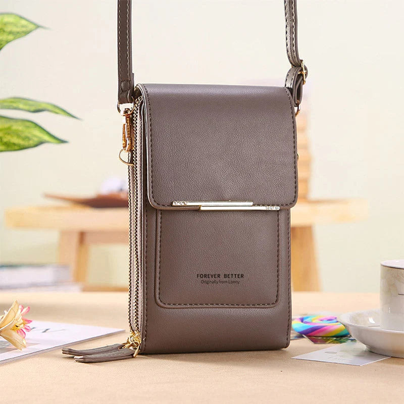 Crossbody Bag | RFID Anti-Theft & Touchscreen | Adjustable Strap