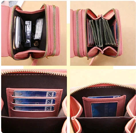 Crossbody Bag | RFID Anti-Theft & Touchscreen | Adjustable Strap
