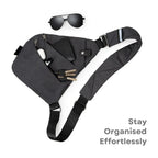 Crossbody Bag | Structured & Concealed Closures | Tablet-Compatible