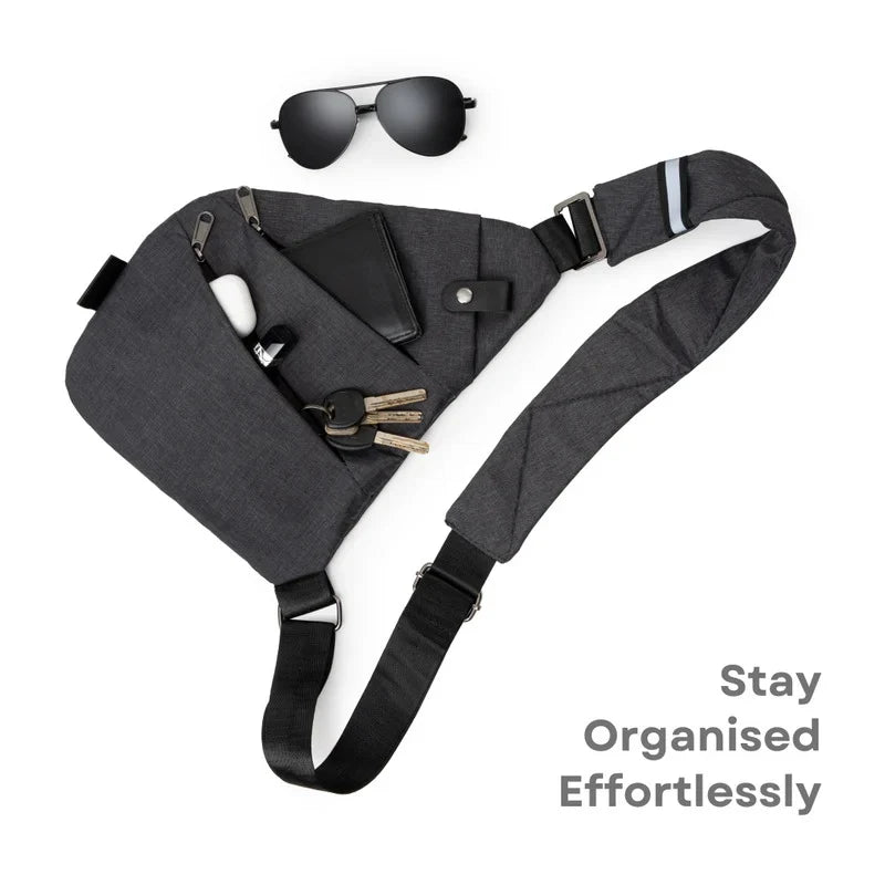Crossbody Bag | Structured & Concealed Closures | Tablet-Compatible