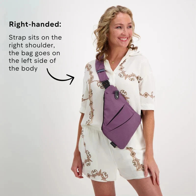 Crossbody Bag | Structured & Concealed Closures | Tablet-Compatible