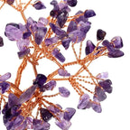 Crystal Ornament | Handcrafted Tree Of Life | Stones & Copper Wire