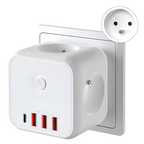 Cube Wall Outlet Adapter