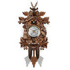 Cuckoo Clock | Woodland Animal Design & Swinging Pendulum