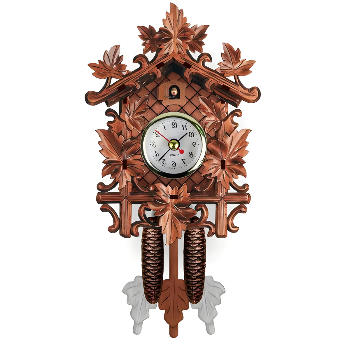 Cuckoo Clock | Woodland Animal Design & Swinging Pendulum