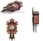 Cuckoo Clock | Woodland Animal Design & Swinging Pendulum