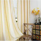 Curtain with Tassels