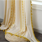 Curtain with Tassels