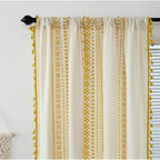 Curtain with Tassels