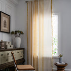 Curtain with Tassels