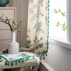 Curtain with Tassels