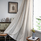 Curtain with Tassels