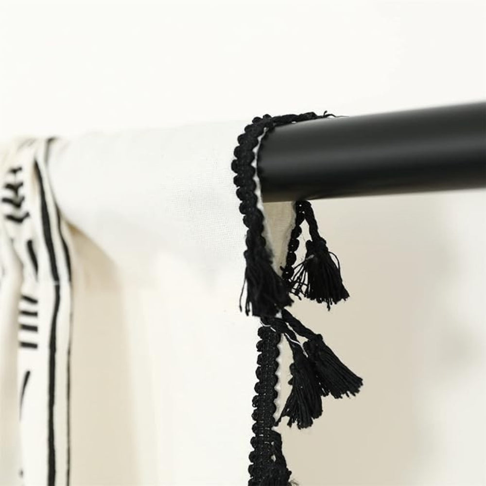 Curtain with Tassels