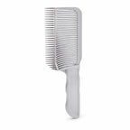 Curved Fade Comb | Heat-Resistant & Antistatic Ergonomic Teeth | With Bonus White Comb