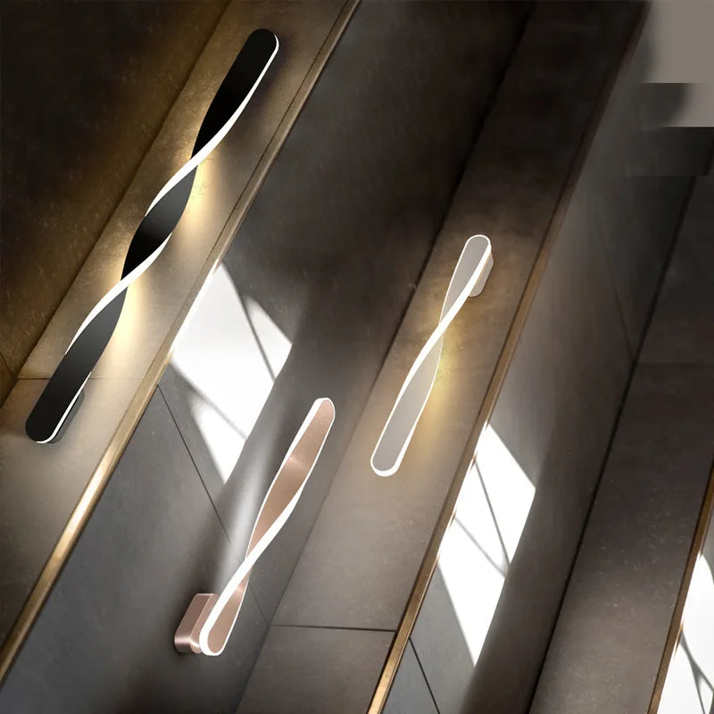Wall Light | Curved Dimmable LED | 50 cm Warm White
