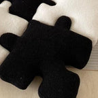 Cushion | Puzzle-Shaped Soft Fleece | 55 × 55 cm