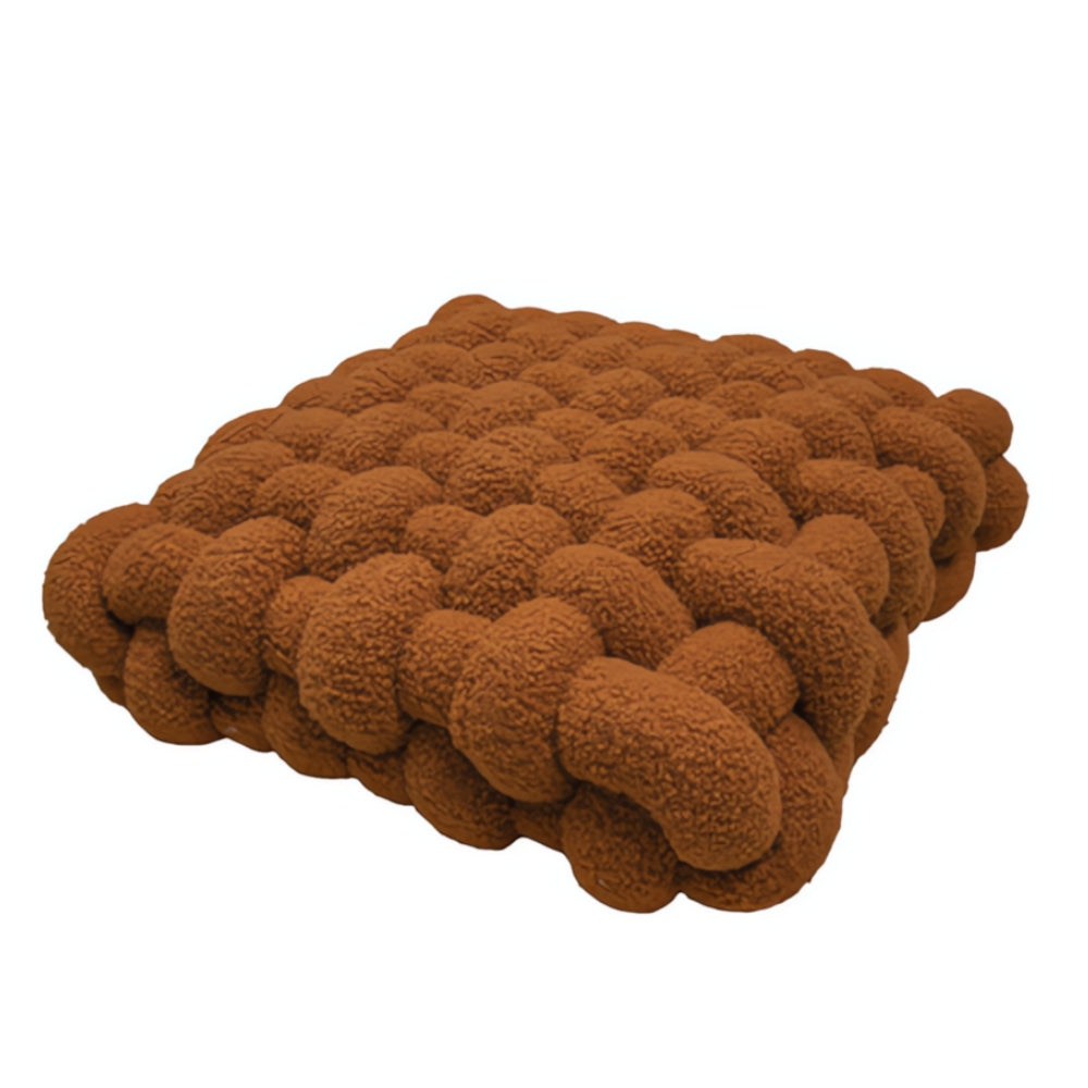 Cushion with Knotted Boucle