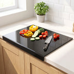 Cutting Board | Acrylic Counter Lip & Non-Slip Pads | 40 x 30 cm