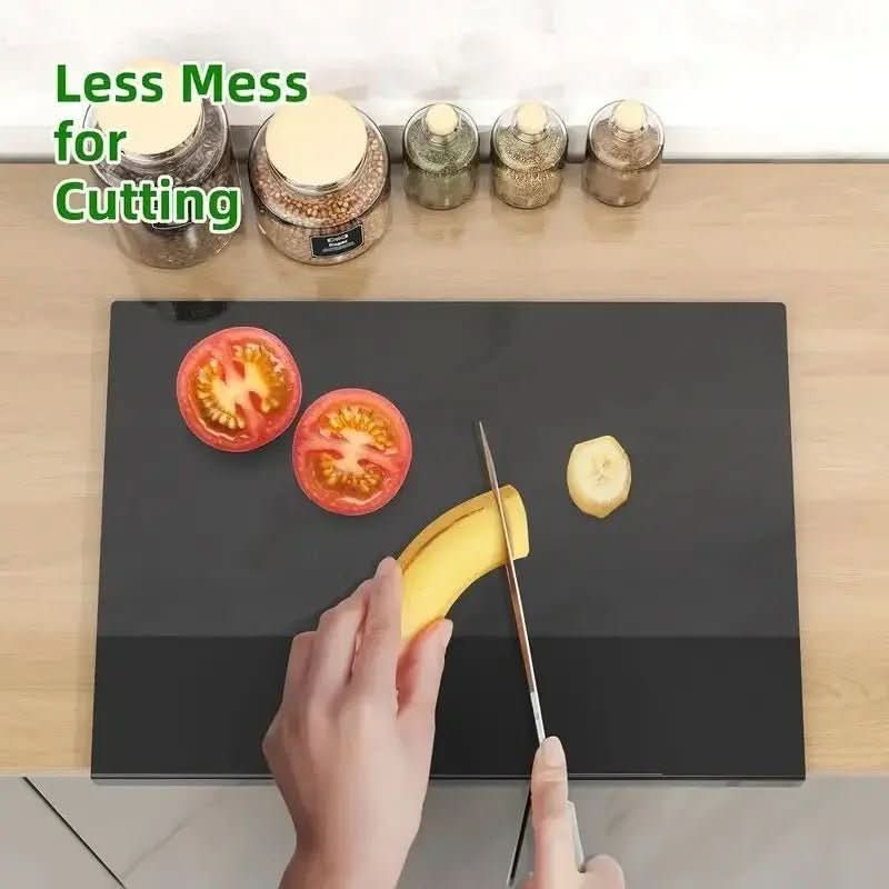 Cutting Board | Acrylic Counter Lip & Non-Slip Pads | 40 x 30 cm