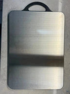 Cutting Board | Dual-Sided Stainless Steel & Textured Surfaces