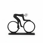 Cyclist Sculpture | Durable Resin & Waterproof | Intricate Detail