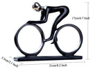Cyclist Sculpture | Durable Resin & Waterproof | Intricate Detail