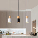 Pendant Light | Nordic Cylinder Aluminum Shade | Warm LED
