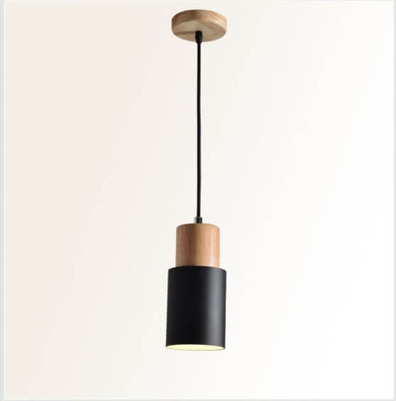 Pendant Light | Nordic Cylinder Aluminum Shade | Warm LED