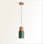 Pendant Light | Nordic Cylinder Aluminum Shade | Warm LED