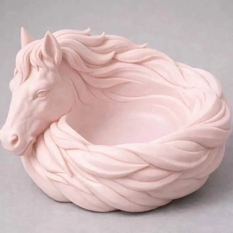 Decorative Bowl | Horse Sculptural Design & Trinket Holder