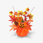Decorative Ornament | Pumpkin-Inspired Resin | Indoor Tabletop
