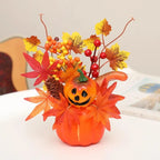 Decorative Ornament | Pumpkin-Inspired Resin | Indoor Tabletop