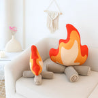 Decorative Pillow | Campfire Design & Plush Fill | Two Sizes
