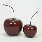 Decorative Sculpture | Glossy Ceramic Realistic Design | Set of 2