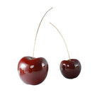 Decorative Sculpture | Glossy Ceramic Realistic Design | Set of 2
