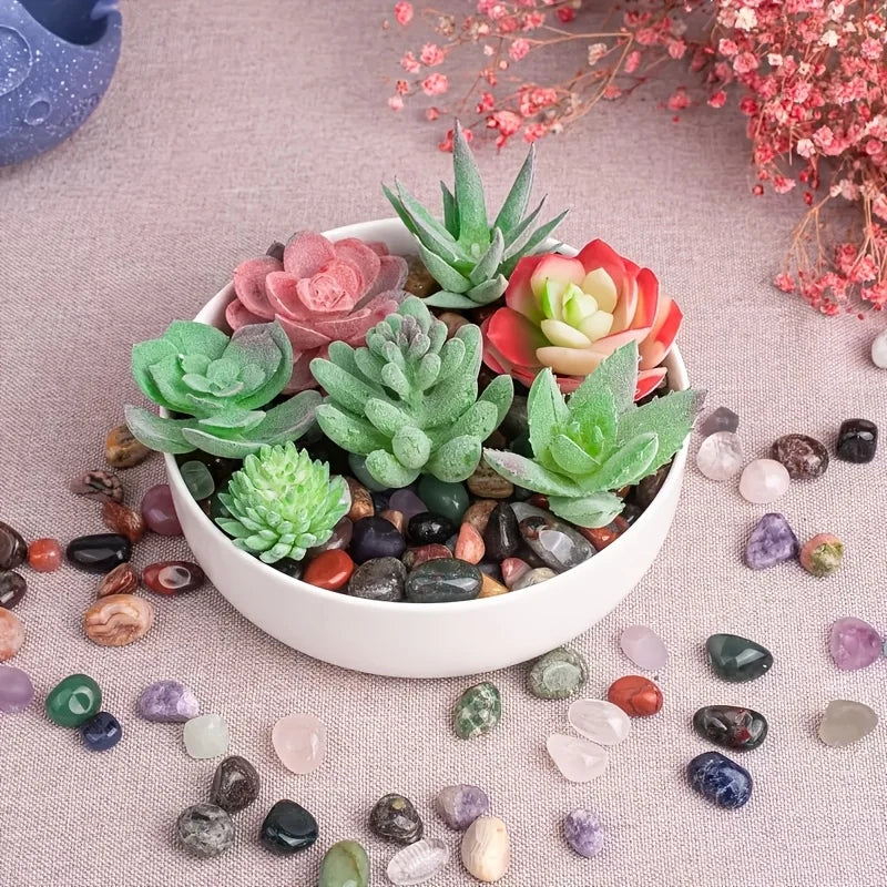 Decorative Stones | Polished Natural Gemstones | 100 g