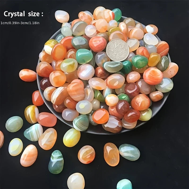 Decorative Stones | Polished Natural Gemstones | 100 g