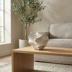 Decorative Vase | Organic Wave Shape & Stable Base
