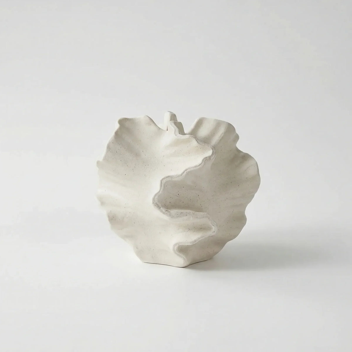 Decorative Vase | Organic Wave Shape & Stable Base