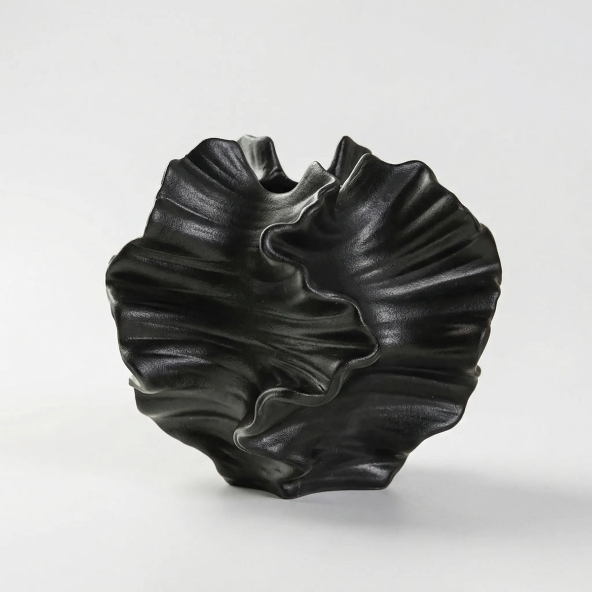 Decorative Vase | Organic Wave Shape & Stable Base
