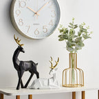 Deer Figurine | Geometric Resin Shelf Decor