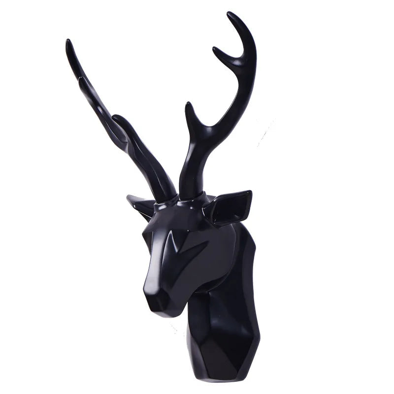 Deer Head Wall Sculpture